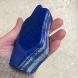 Lapis lazuli AAA käsin leikattu XL nro 1