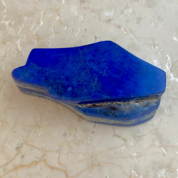 Lapis lazuli AAA käsin leikattu XL nro 1