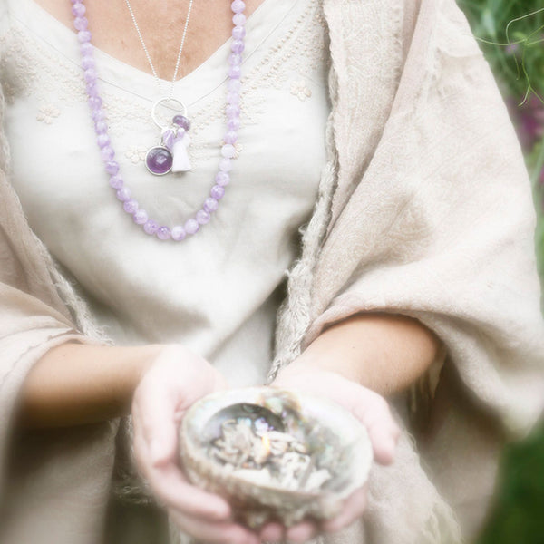 Smudge - naturlig rökelse med salvia, lavendel och ceder