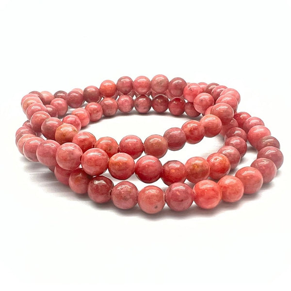 Thulit armband 6 mm