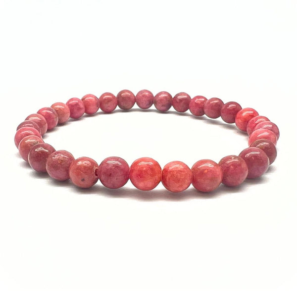 Thulit armband 6 mm
