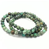 Turquoise, tumbled bracelet