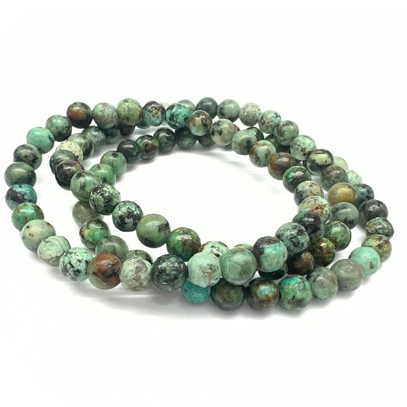 Turquoise, tumbled bracelet