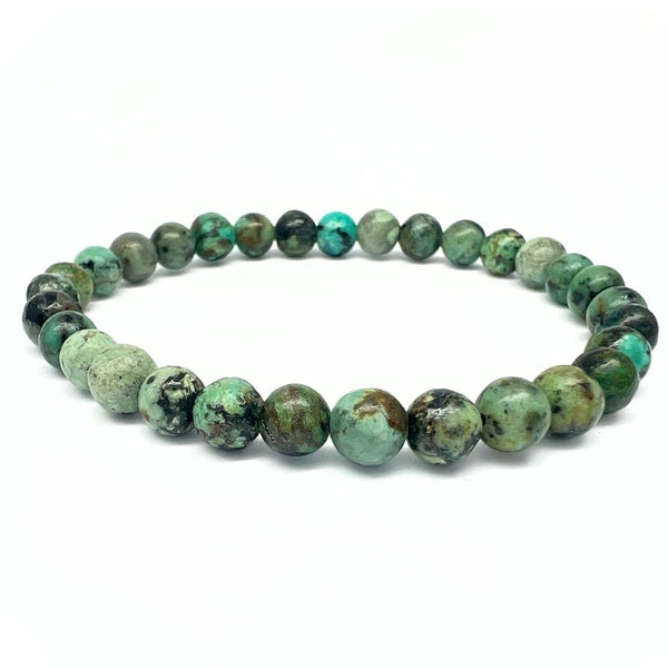 Turquoise, tumbled bracelet