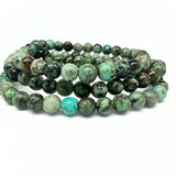 Turquoise, tumbled bracelet
