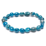 Apatite, tumbled bracelet