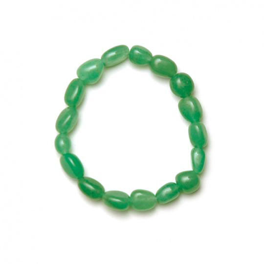 Aventurine, tumbled stone bracelet