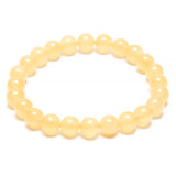 Kalcit orange, armband 8 mm