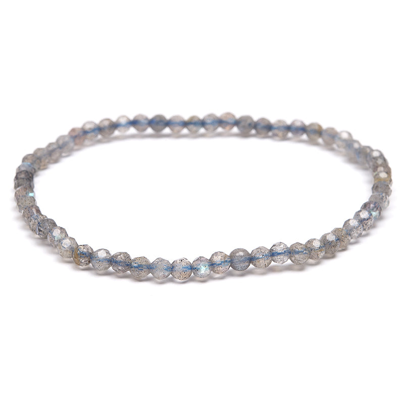 Labradorite, faceted bracelet