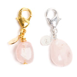 Morganite charm