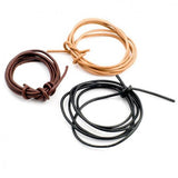 Läderrem, naturfärgad 1,3 mm