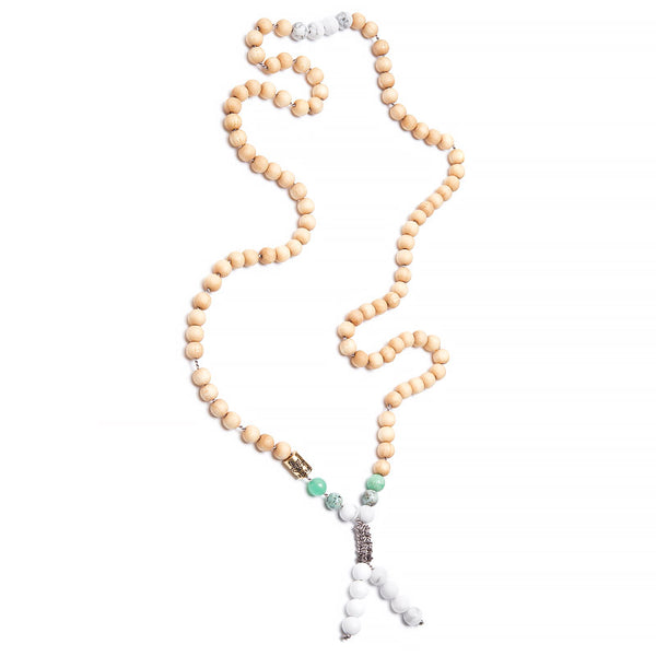 Mala intention necklace, New beginnings