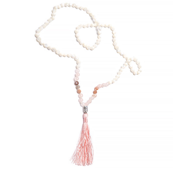 Mala intention necklace, Compassion