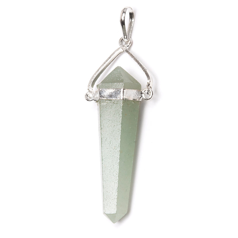 Aventuriini, hopeoitu pitsiriipus