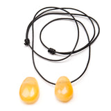 Kalsiittioranssi, rei'itetty riipus