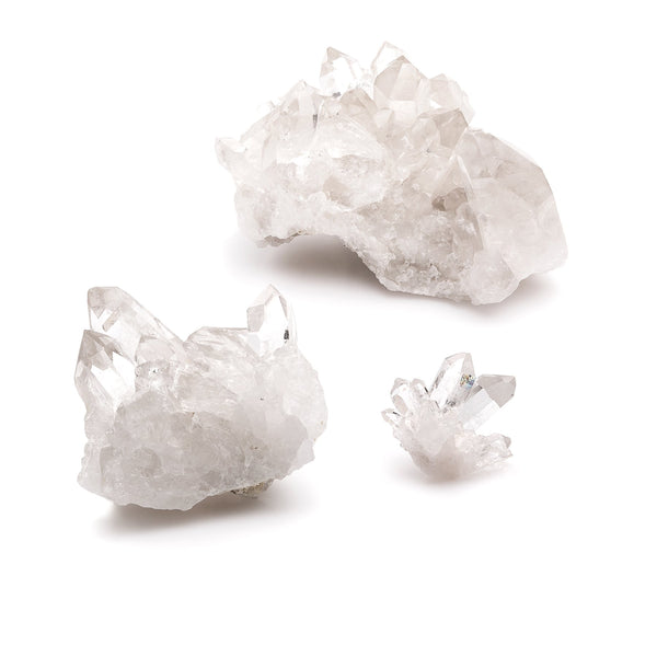 Vuorikristalli, klusteri
