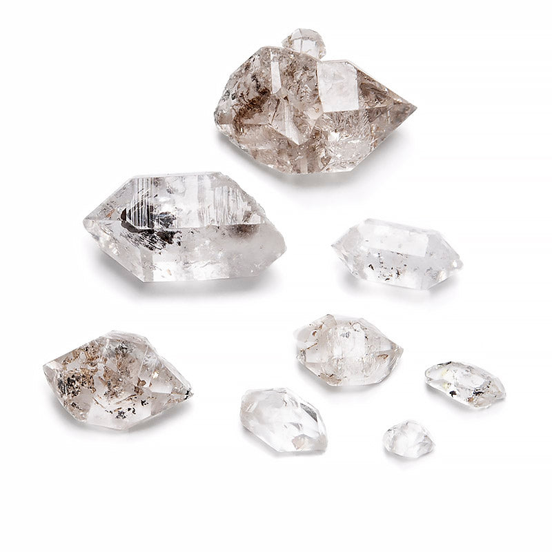 Herkimer diamant med inklusioner