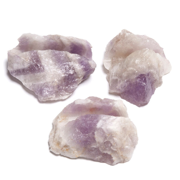 Amethyst raw card holder