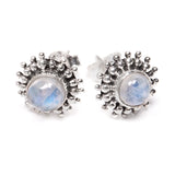 Rainbow pattern, stud earrings