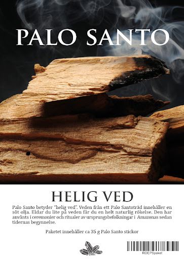 Palo Santo, (holy wood) naturlig rökelse