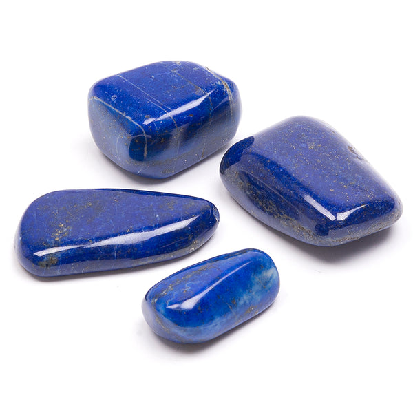 Lapis lazuli, tumbled in AAA quality