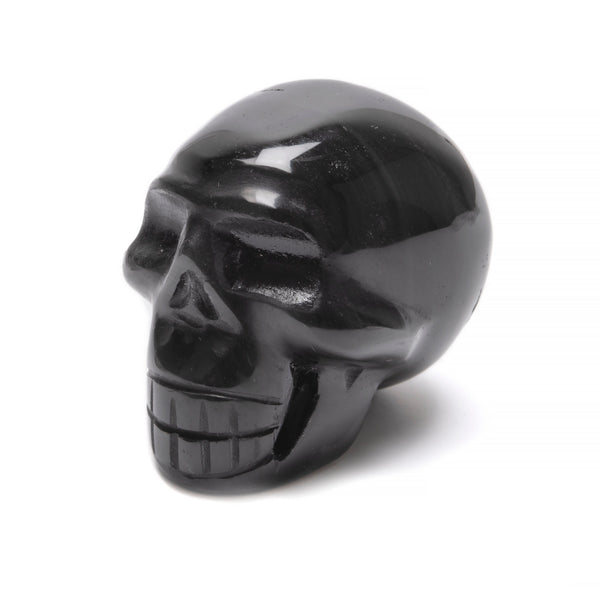Obsidian crystal skull