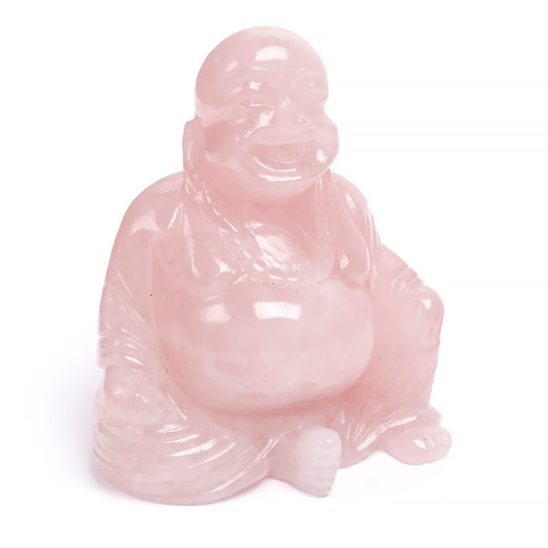 Rose quartz, Buddha statue