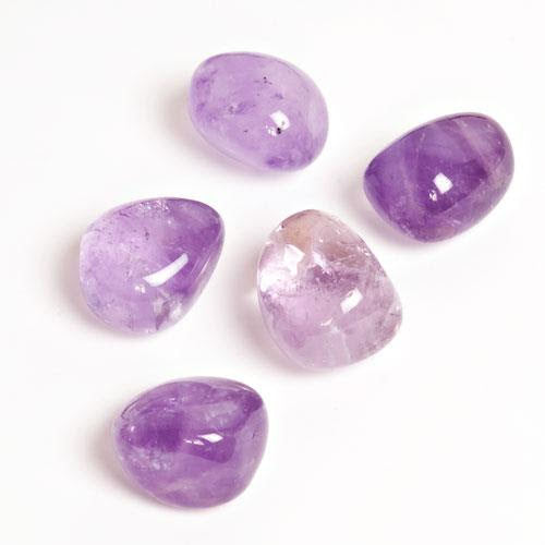 Amethyst, tumbled stone AA quality