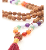 Chakra Balance Rudraksha Mala