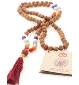 Chakra Balance Rudraksha Mala