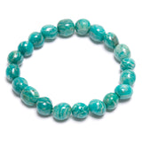 Amazonite tumbled stone bracelet