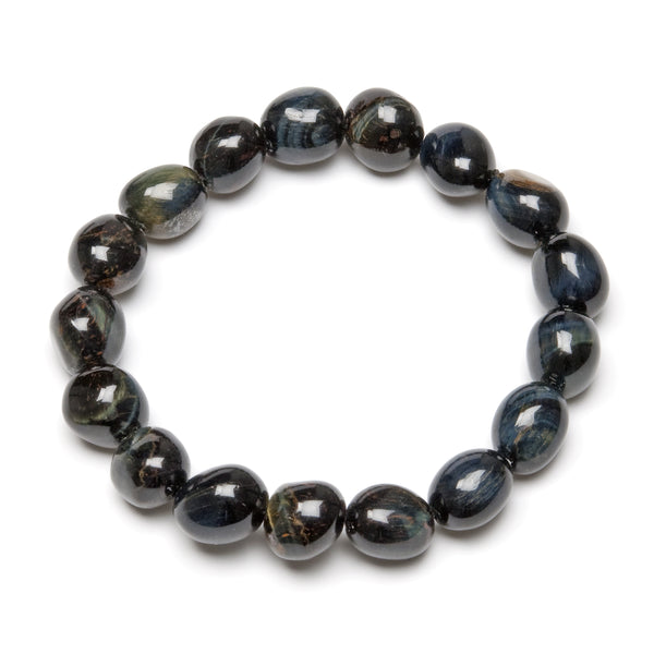 Falköga, trumlat armband