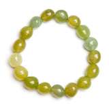 New jade tumbled bracelet