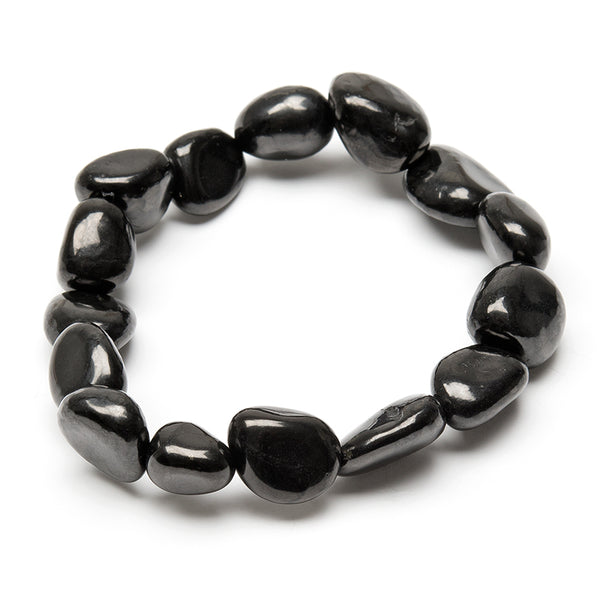 Shungite, rullattu rannekoru