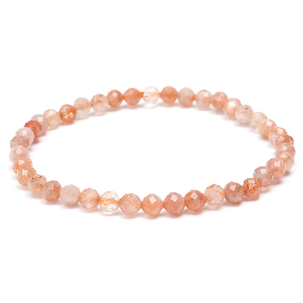 Solsten, fasettslipad armband