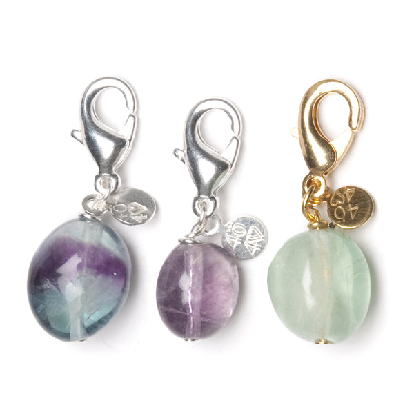 Fluorite Charm