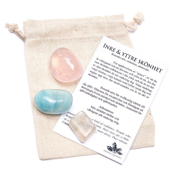 Inner and outer beauty, intention bag