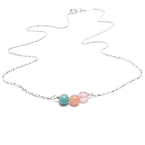 Outer &amp; inner beauty, intention necklace