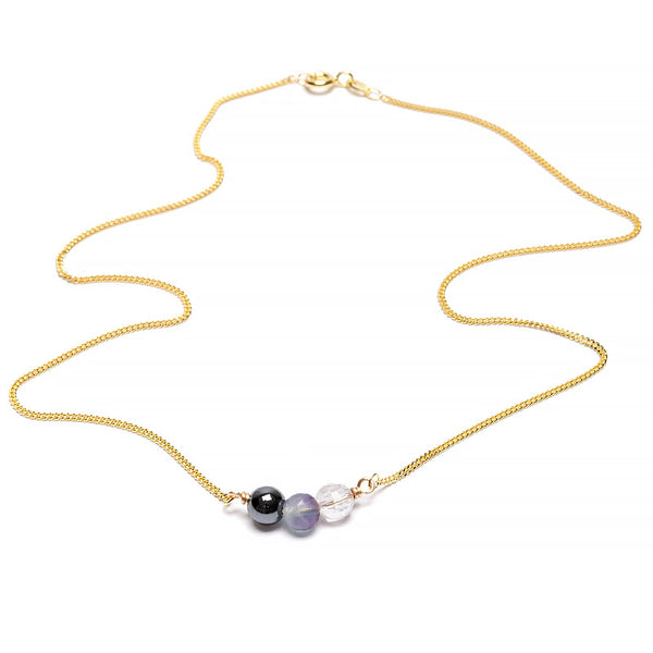 Soulmate, intention necklace gold-plated