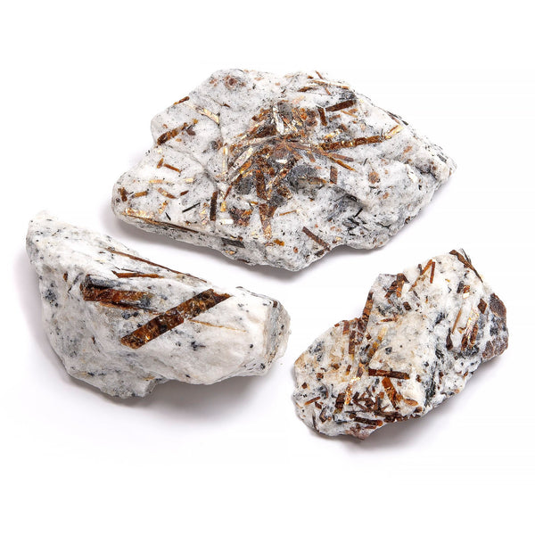 Astrofyllit, rå kristall mineral