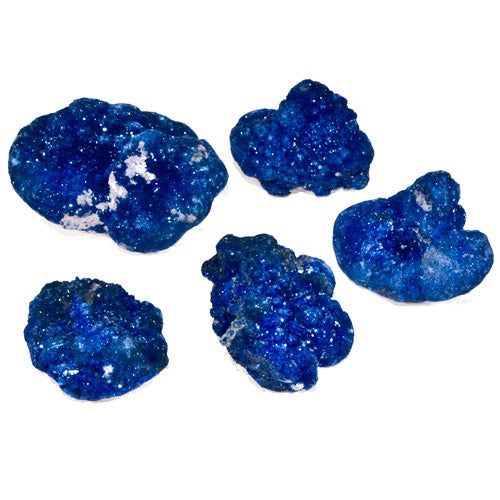 Azurit, kristaller