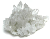 Bergkristall, kluster naturliga kristaller
