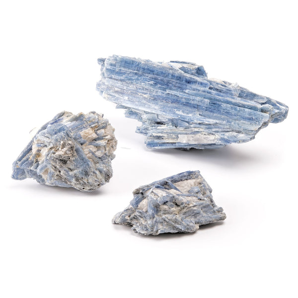Kyanit, kluster naturliga kristaller gross