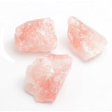 Rose quartz, raw mineral