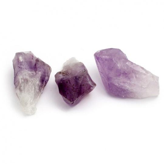 Amethyst, tip of natural crystals