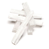 Selenite, raw rod