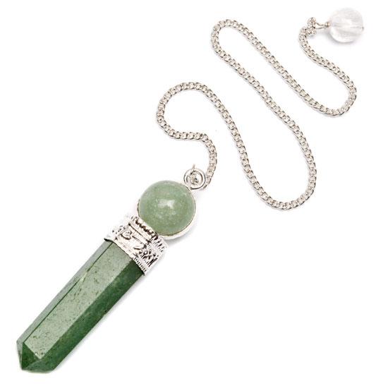 Aventurine pendant &amp; ball