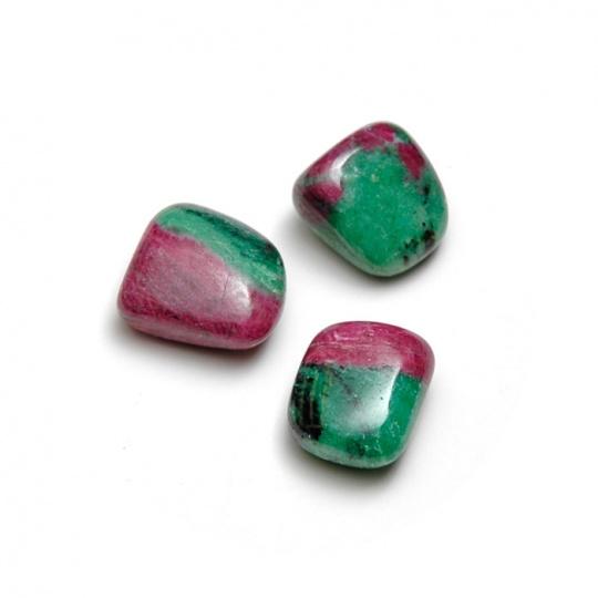 Zoisite with ruby