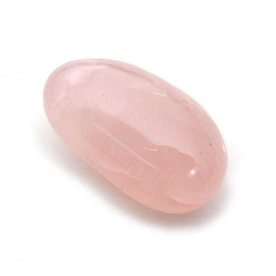 Rose quartz XL, hand polished coarse