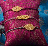 Ananda Soul, TRUST bracelet gold plated brass